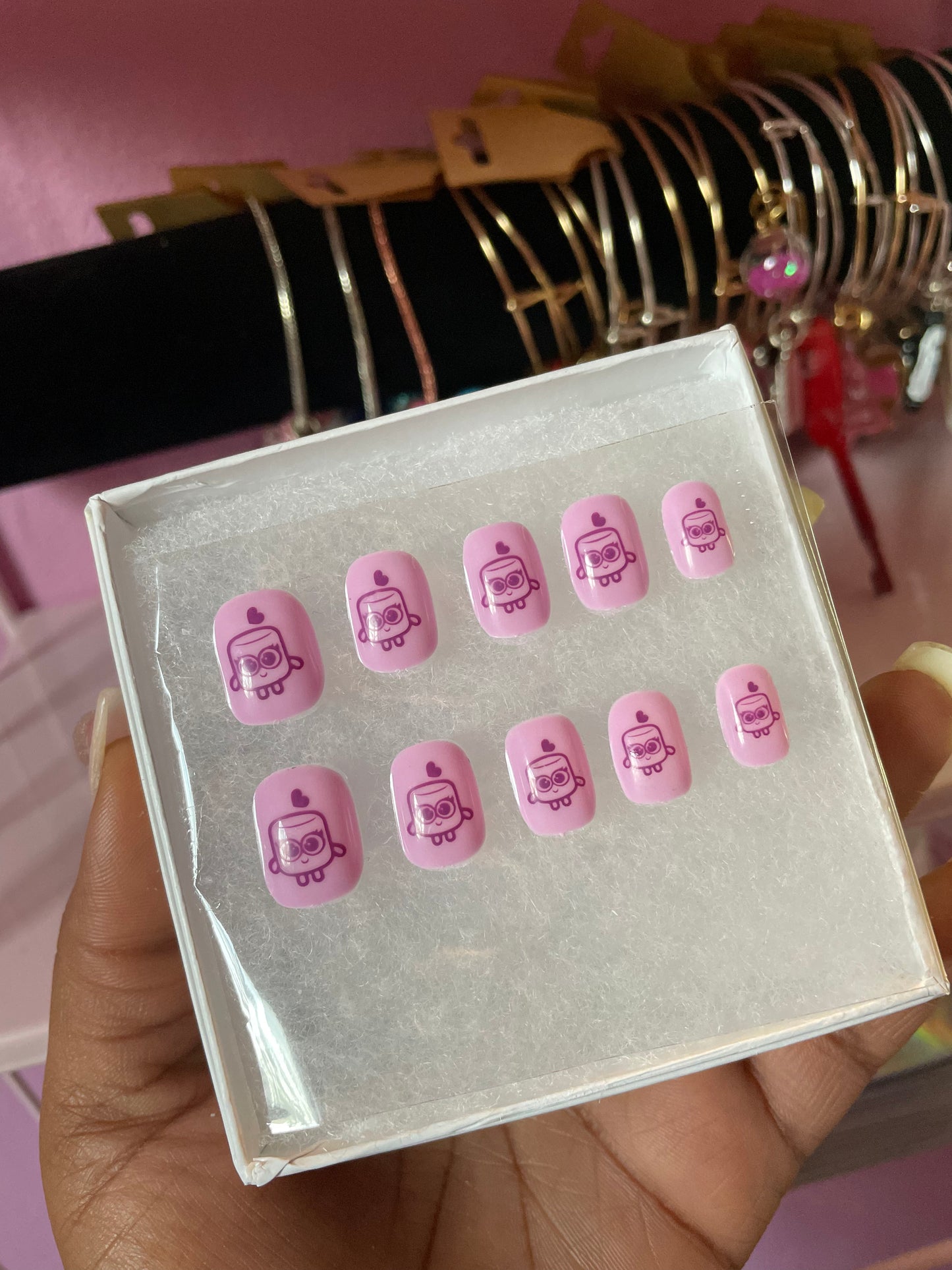 Marshmallow Set | Lil Mama Press On Nails