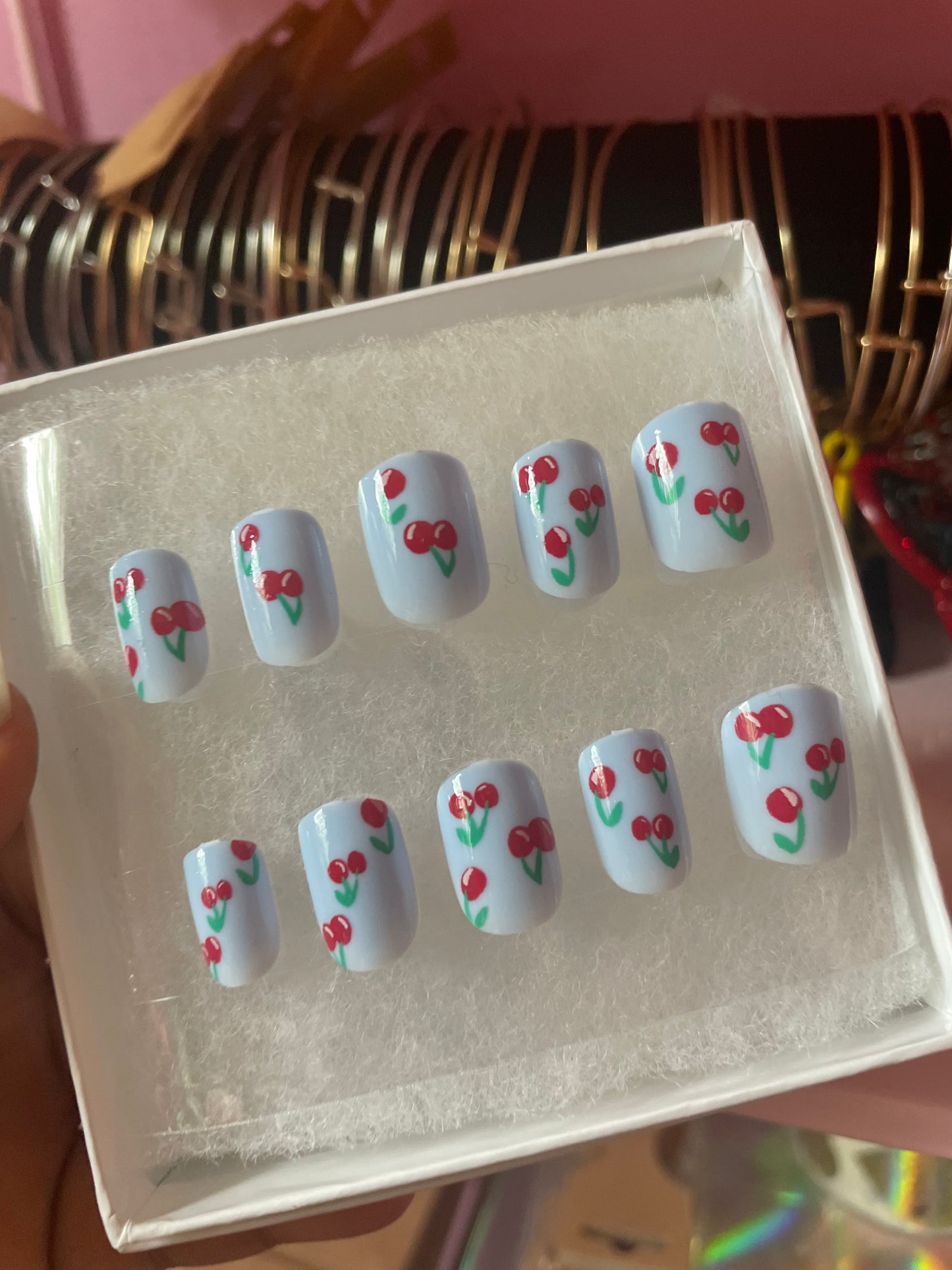Very Cherry | Lil Mama Press On Nails