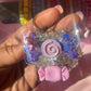 Purple Shaker | I Heart Custom Keychain